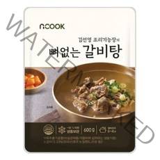 [엔쿡] 김선영 뼈없는갈비탕 600g*10팩, 단일옵션