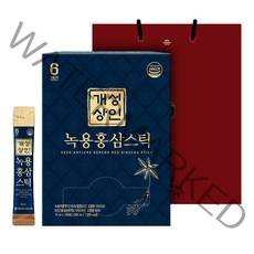 개성상인 녹용 홍삼스틱 100p + 쇼핑백, 10ml, 100포