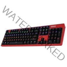 앱코 HACKER K516 축교환 측면 RGB 라이팅 이중사출 게이밍 기계식 키보드 적축, ABKO HACKER K516, 레드
