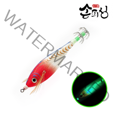 손피싱 미니윙 에기/왕눈이 수평 문어 애기 쭈꾸미 채비 낚시, Wing 701 AJ