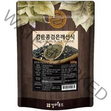 컬러푸드 검은콩 검은깨 선식, 500g, 1개