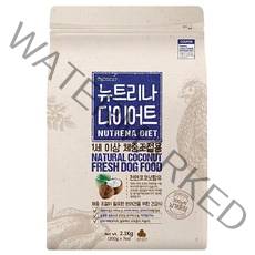 뉴트리나 어덜트 곡물 다이어트 애견사료, 1개, 2.1kg