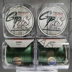 [ 갓포스 일본내수용 ] [ 8합사 국방색 ] [PE 슈퍼라인 300M / 500M] 다이니마100% 고강도 고밀도 초경량 바다루어 에기 원투 선상 애기 루어낚시 (사은품드려요~), 8합사 500M(국방색), 8합사 500m (0.8호)