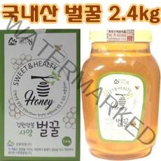국내산벌꿀 사양꿀 잡화꿀 아카시아꿀 밤꿀 야생화꿀 양봉꿀 비폴렌 벌화분 명절 추석 고객선물용 벌꿀, 2.4kg, 1, 아카시아(사양)꿀