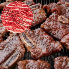 초이스등급 la갈비 양념갈비 미국산 선물세트 소 구이용 찜용 엘에이갈비 냉동 소스 손질 수입 1kg 2kg 3kg 대용량, 가정용