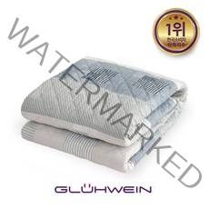 [글루바인] 전자파안심 인체감지 워셔블 전기요 [글렌] 더블, 상세 설명 참조