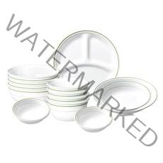 코렐 더블링 그린 디너웨어 세트 16P | Corelle Double Ring Green 16P