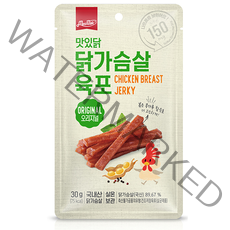 맛있닭 닭가슴살 육포 오리지널, 10개