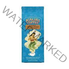 Kauai 하와이안 그라운드 커피 코코넛 캐러멜 크런치 맛(283.5g(10온스) 가방) - 하와이 최대 커피 재배자의 100% 프리미엄 고메 아라비카 커피 - 대담하고 풍부한, Coconut Caramel Crunch, 10 Ounce (Pack of 1)