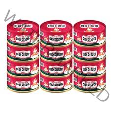 인터펫코리아 야옹이맘마 고양이 간식캔 160g, 흰살참치, 12개