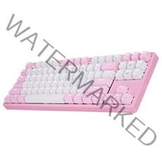 앱코 HACKER K611 V1 리니어 텐키리스 카일광축 축교환 게이밍 기계식키보드, 핑크