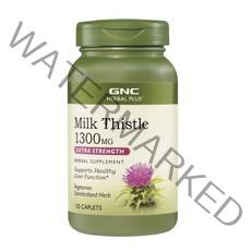 GNC 밀크씨슬 1300mg, 120정, 1개