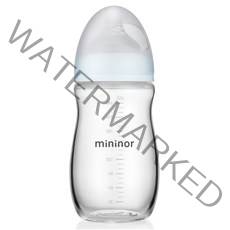 미니노어 스마트 유리젖병 240ml, 미니노어_스마트_유리젖병_240ml