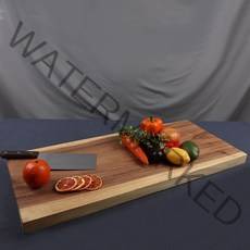 오메가키친 통판 도마 아카시아 박달 대형도마 나무 원목 사각 업소용, 통판 도마 50cm