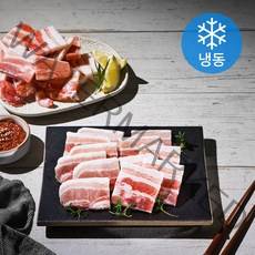 맛기픈 수입산 한입삼겹살 (냉동), 400g, 3개