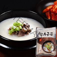 누리원 푹 우려내서 진~한 100% 한우사골곰탕 곰국 조미료/ 방부제 무첨가, 350g, 10팩