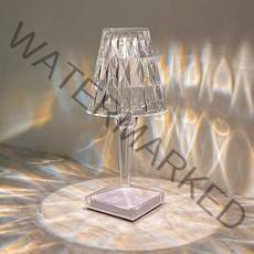 공유 크리스탈 스탠드등 인테리어 조명, 화이트