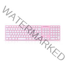 오타적은 멤브레인 사무용 핑크 키보드 / 좋은 예쁜 저소음 유선 가성비