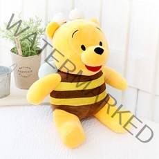 곰돌이 푸 봉제인형 꿀벌 패션 날개 디즈니 주인공 1234567EA, 쿠팡 본상품선택