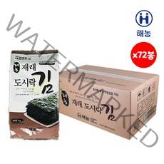 해농 재래 도시락김, 72개, 5g(9매)