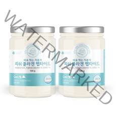 바로 먹는 저분자 피쉬 콜라겐 펩타이드 100g, 2개