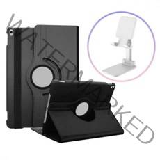 UBAcc 아이패드 미니 1 회전 케이스+폴더블 거치대, 네이비/거치대 랜덤