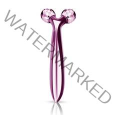 이영애마사지기 롤러 3d y 모양 360 회전 얇은 얼굴 바디 쉐이핑 이완 리프팅 주름, 롤러 퍼플