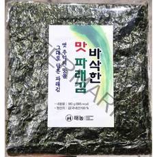 식재료 식자재마트 해농 파래김 100매 180g 1봉, 1, 본상품선택, 본상품선택