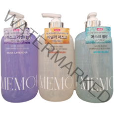 애경 라메모리아 대용량 바디워시 800ml 바닐라향 라벤더향 코튼향 풍성한거품 민감성피부 고급스러운향 약산성 수분공급, 머스크라벤더 800ml