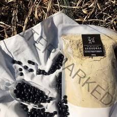 구월의아침 국산100%쪄서볶은 서리태콩물가루 검은콩가루 500g 미숫가루 선식, 1팩