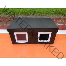 [땀나는] 길고양이 겨울집 모듈집 길냥이 여름 급식소 집, 기본모듈(급식소형) - 단열재없음