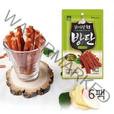 방탄 닭가슴살 육포 (오리지널), 30g, 6팩