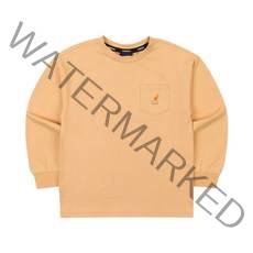 포켓 로고 티셔츠 OC 0002 피치