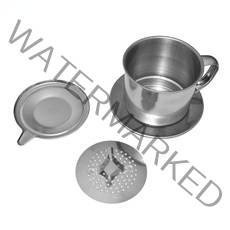 커피드리퍼 더치커피기구 핸드드립용품 휴대용 스테인레스 스틸 드립 필터 메이커 인퓨저 컵, 50ml