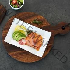 비스비바 디파인 플레이트 라운드 도마보드, 1개