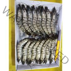 다원 새우 블랙타이거(30미) 500g, 1팩 30미, 개당중량 17g 사이