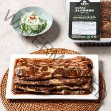 로움 초이스등급 소 LA양념갈비 1팩 2kg 엘에이갈비 어버이날 상차림 선물 부모님 캠핑, LA양념갈비 2kg