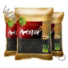현대농산 국산 서리태 6kg (2kgx3봉), 단품