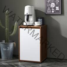 달리빙앤 셀레나 400 수납장 A타입, 멀바우화이트