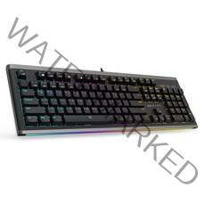 마닉축 RGB 게이밍 기계식 키보드 적축, 블랙, WARP WK-1, 일반형