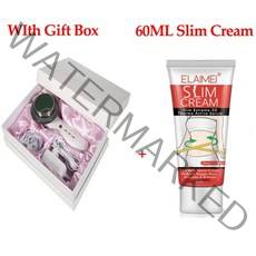 초음파 진동 리프팅 이온 뷰티 갈바닉 초음파 캐비테이션 ems 바디 기계 얼굴 마사지기, au 플러그, 젤 b가 있는 선물 상자