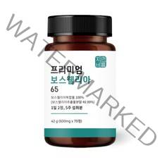 관절 연골 보스웰리아 인도 보스웰릭산 65 분말 캡슐, 70정 x 1개
