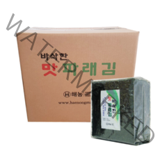 해농 맛 파래김 100매, 180g, 12봉