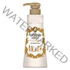 샤워때비누 화산송이 화이트 머스크향, 500ml, 1개