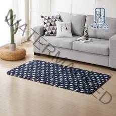 전자파없는전기장판 EMF인증 논슬립 네이비트리(중)