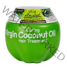 케어링 버진 코코넛 오일 헤어 앤 두피 트리트먼트, 230ml, 1개