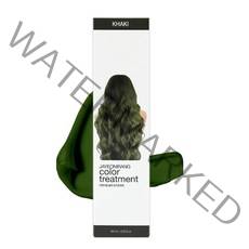 자연이랑 컬러 트리트먼트 60ml 15종 컬러별로 골라담기 (모발 손상없는 간편한 컬러 체인지), 1+1, 카키(Khaki)