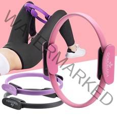 요가기구 홈트 써클링 필라테스링 소프트요가링 사이즈 서클링, 필라테스링 핑크