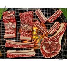 소고기 캠핑세트 토마호크 우대갈비 소갈비 스테이크 왕갈비 홈캉스 캠핑용 삼촌목장, 캠핑 세트, 토마호크 + 왕갈비 + 우대갈비(6~8인)