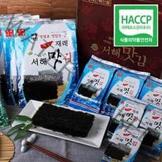 서해맛김 식탁김 27매 12봉